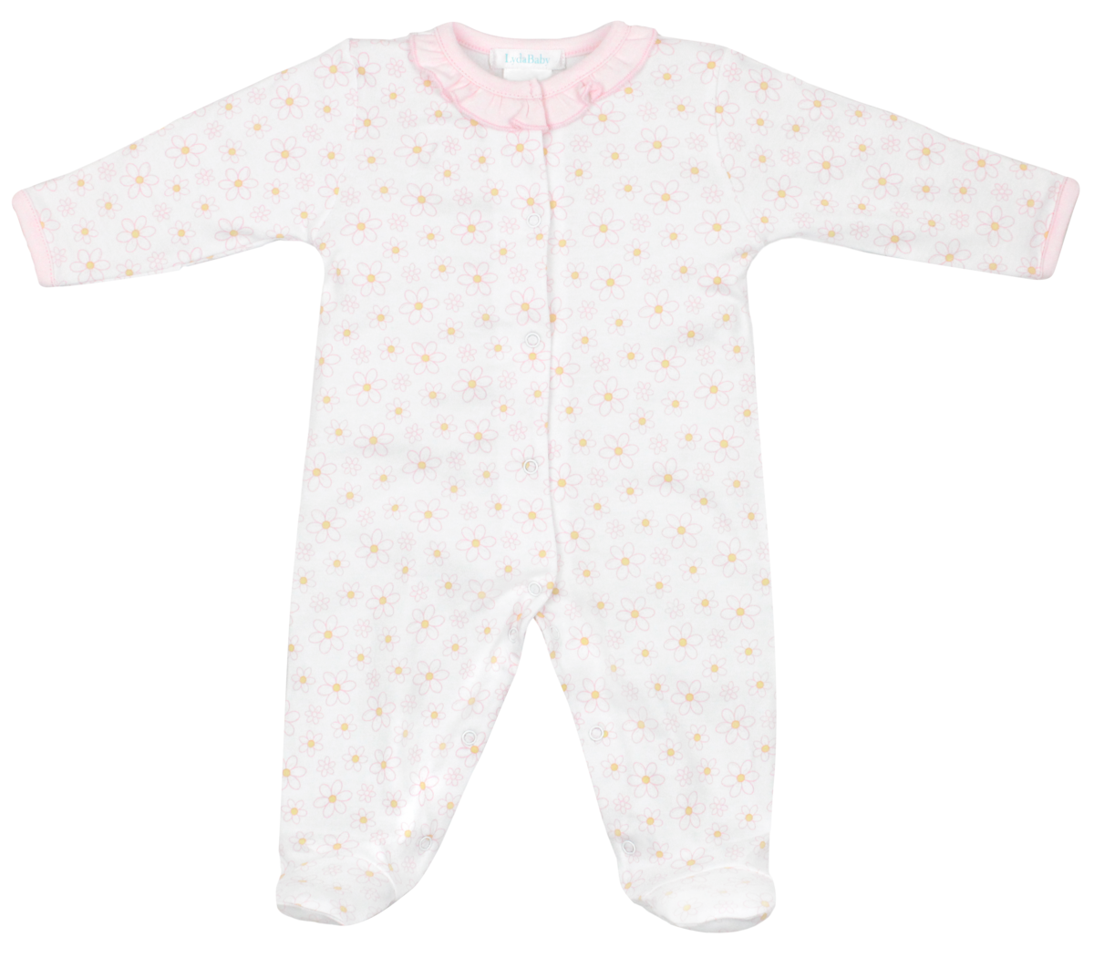 Lyda Baby Summer Daisies Footie 5101