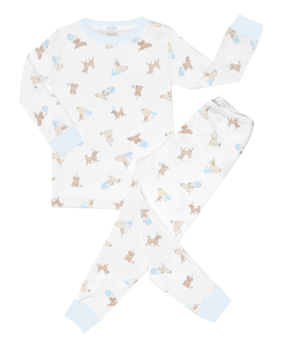 Lyda Baby Birthday Puppy Long Snug Pajamas PP1605 5202