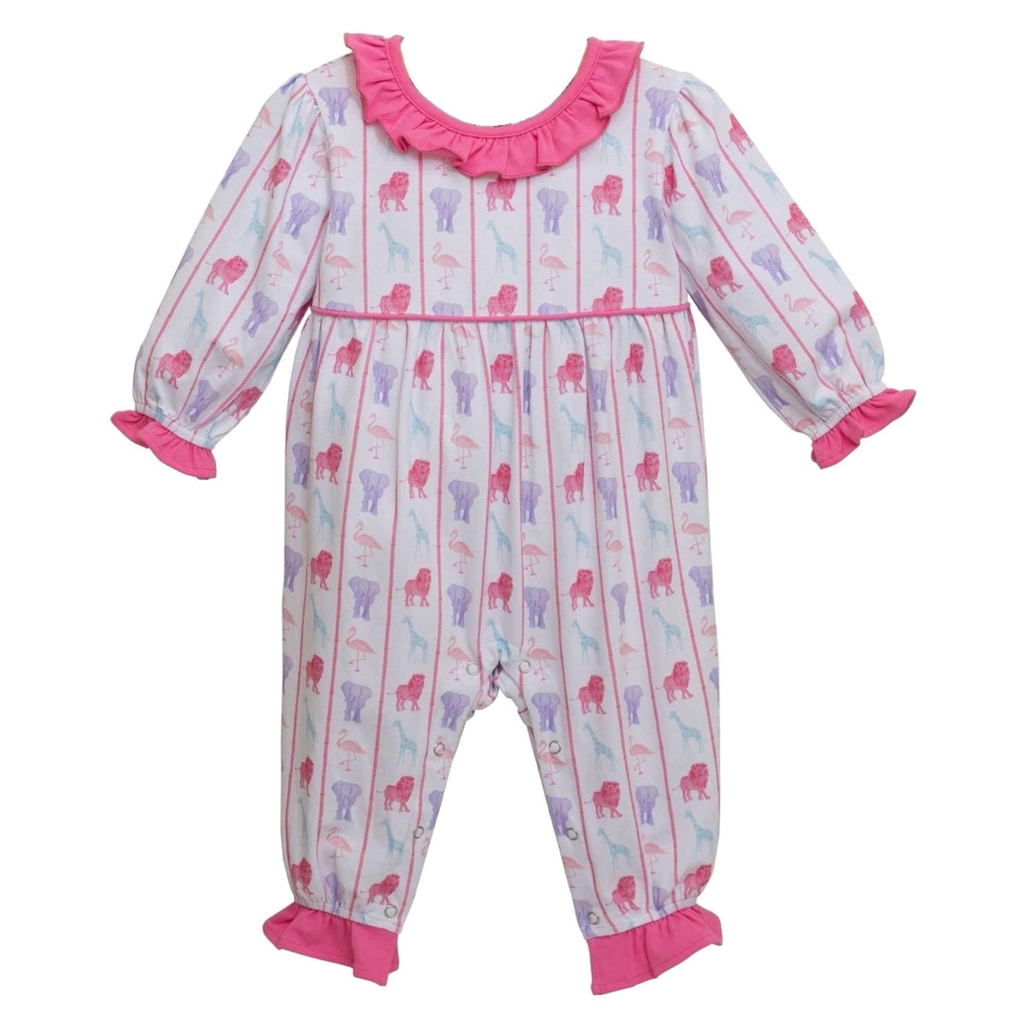 Trotter Street Kids Welcome to the Jungle Ruffle Romper TSK-02406 5207