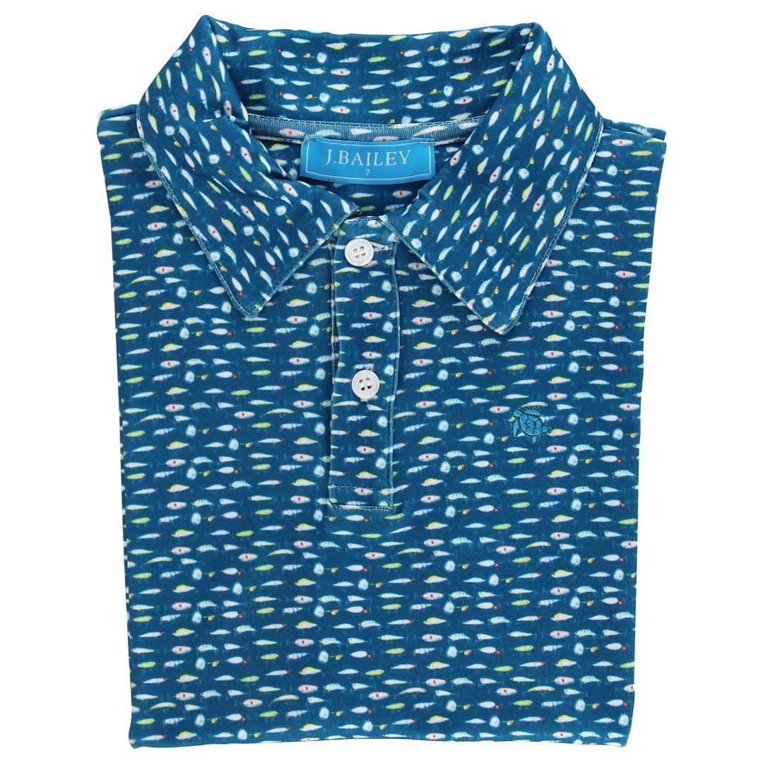 J. Bailey S/S Performance Polo Fall 25 1026-Henry 5207