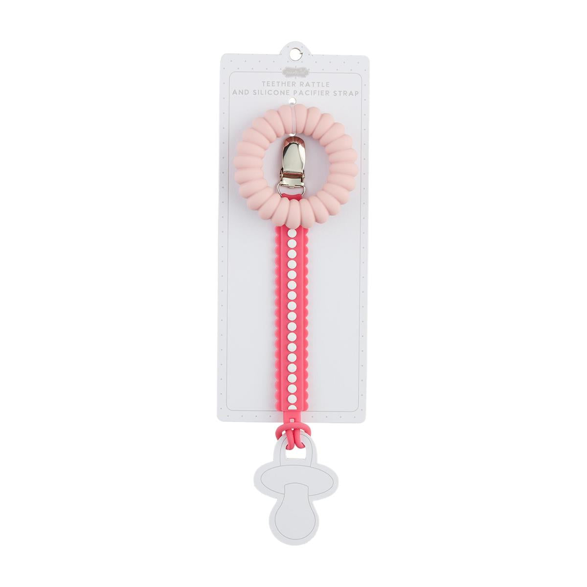 Mud Pie Teether Rattle & Pacifier Strap Sets