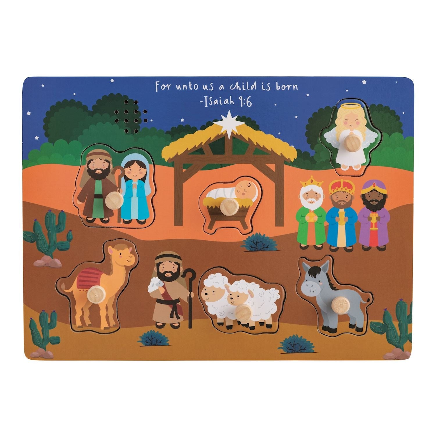 Mud Pie Nativity sound puzzle