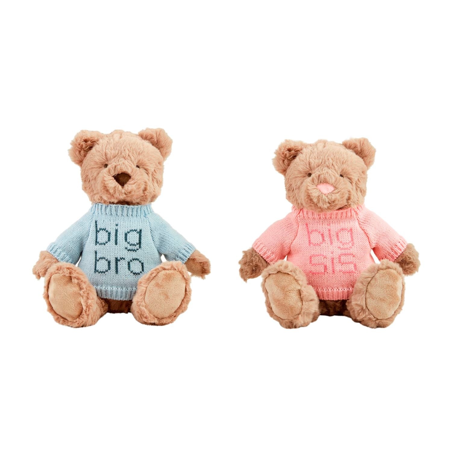 Mud Pie big sibling plush bear