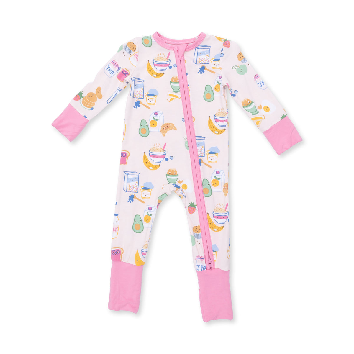 Angel Dear Breakfast Club Pink Convertible Romper 126-F26-BCP