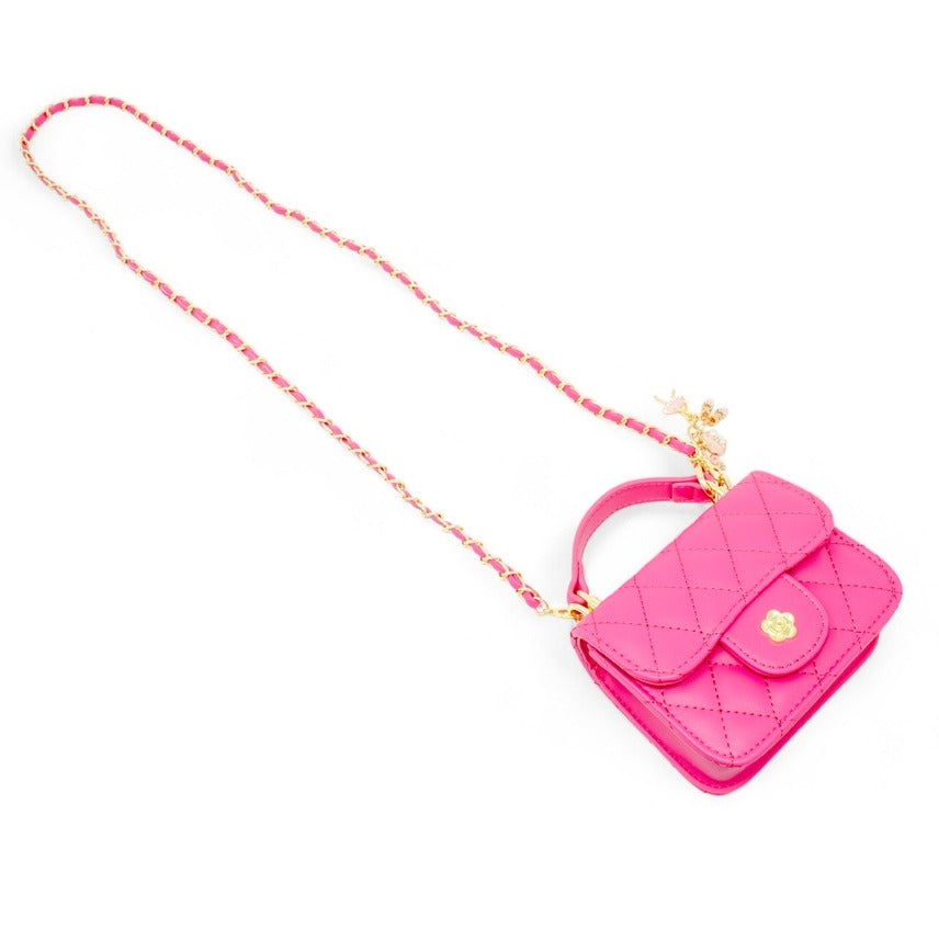 Tiny Treats Tiny Quilted Charm Handbag
