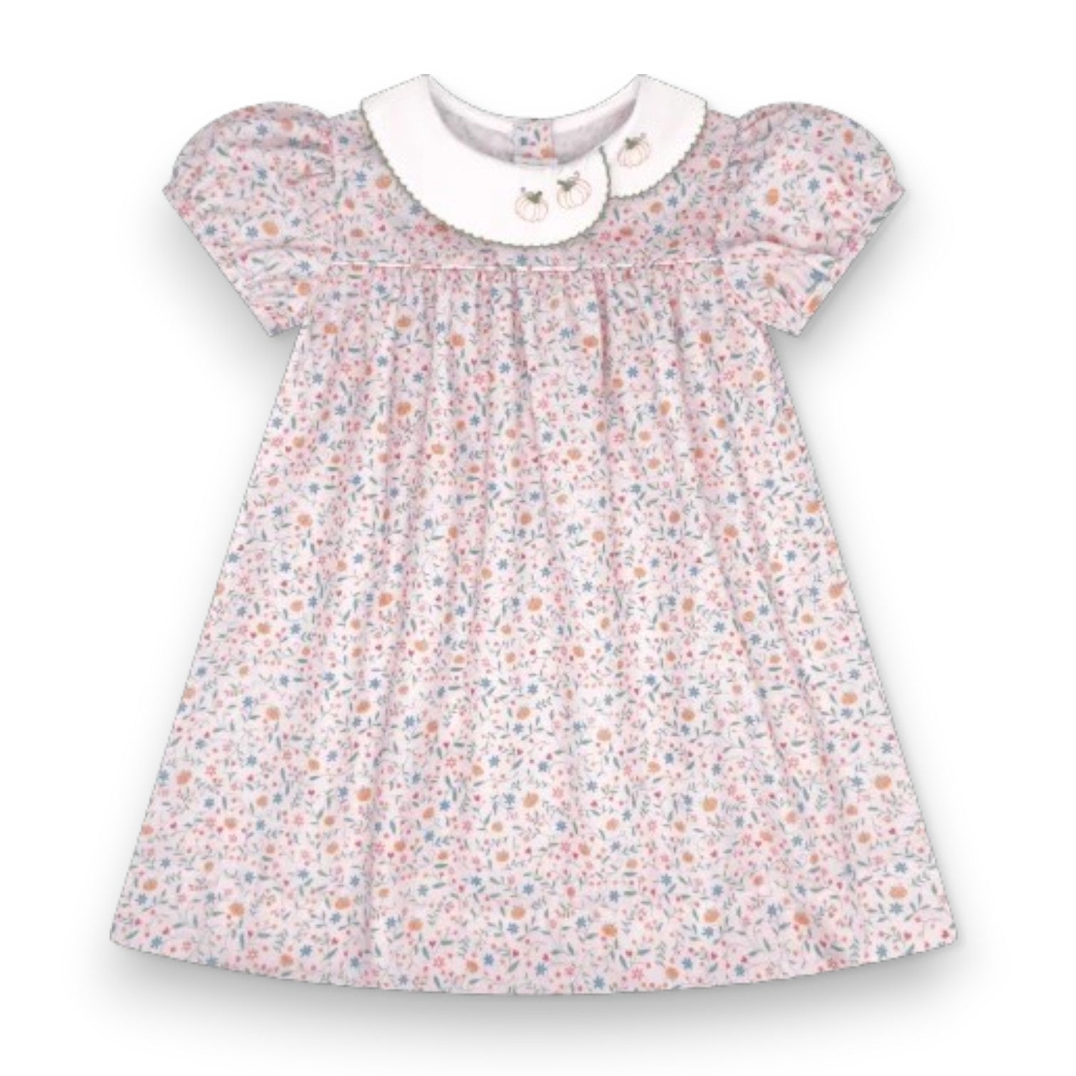Lullaby Set Eloise Dress Pumpkin Grove Floral 5307