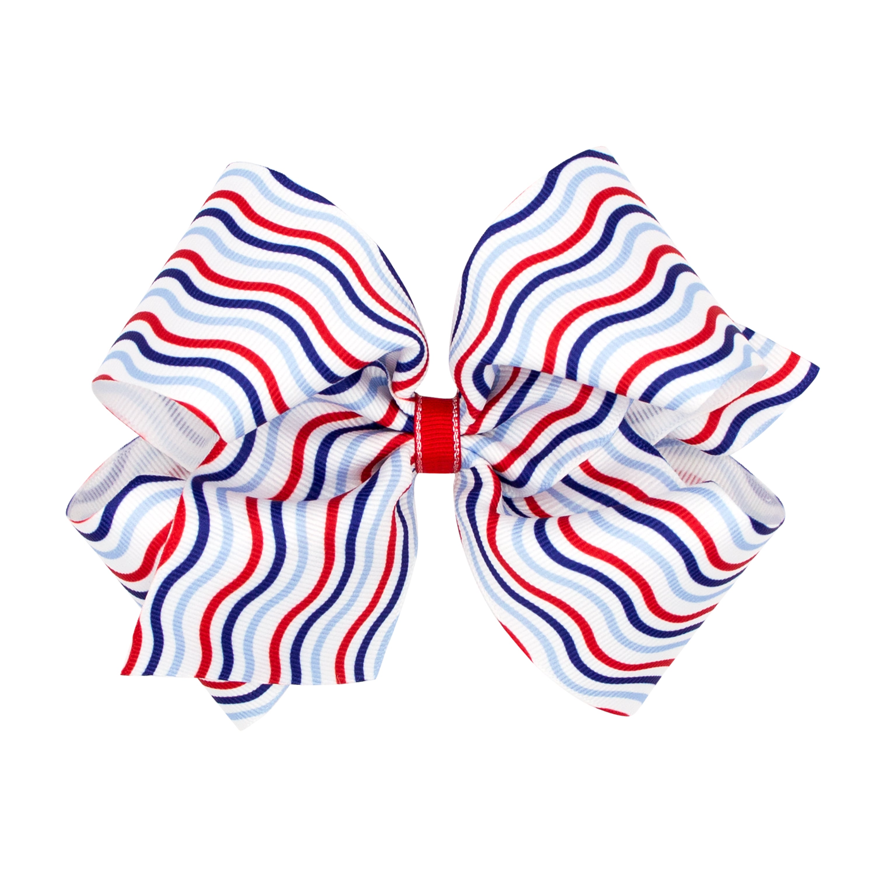 Wee Ones King Grosgrain Print Bows