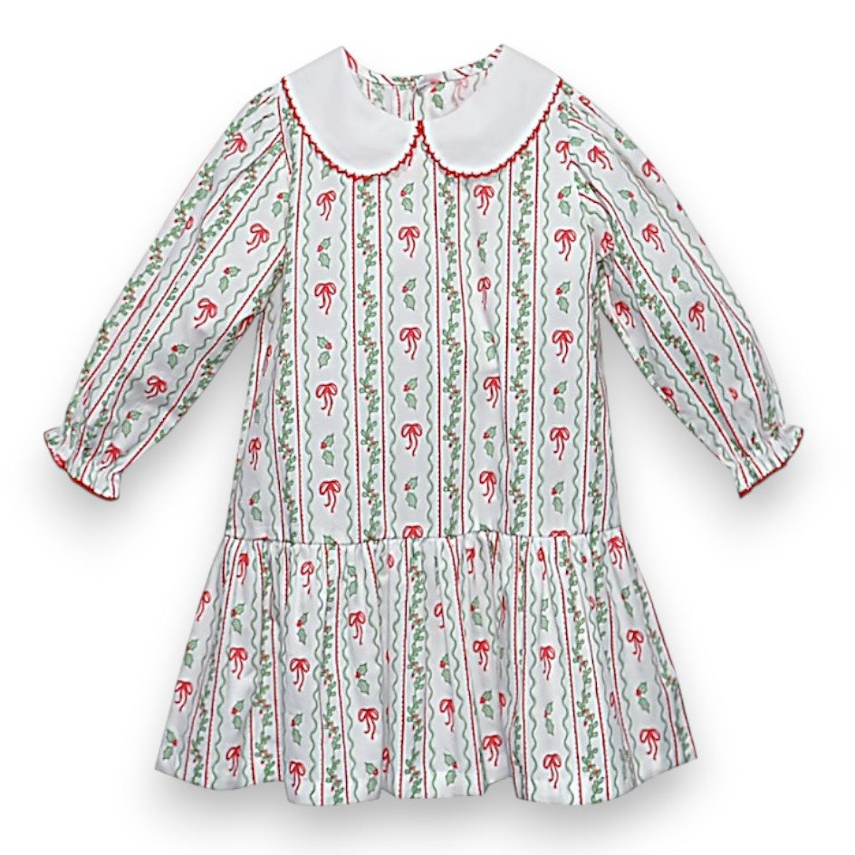 Remember Nguyen Red Carrington Dress Bows & Berries 2019CD 5309