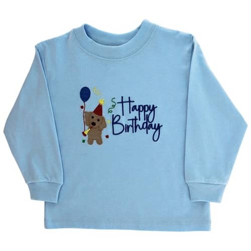 Bailey Boys Happy Birthday L/S T-Shirt 5016