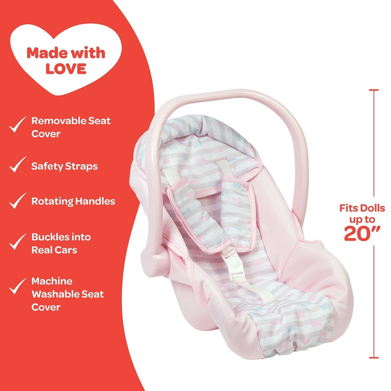 Adora Baby Doll Car Seat Carrier