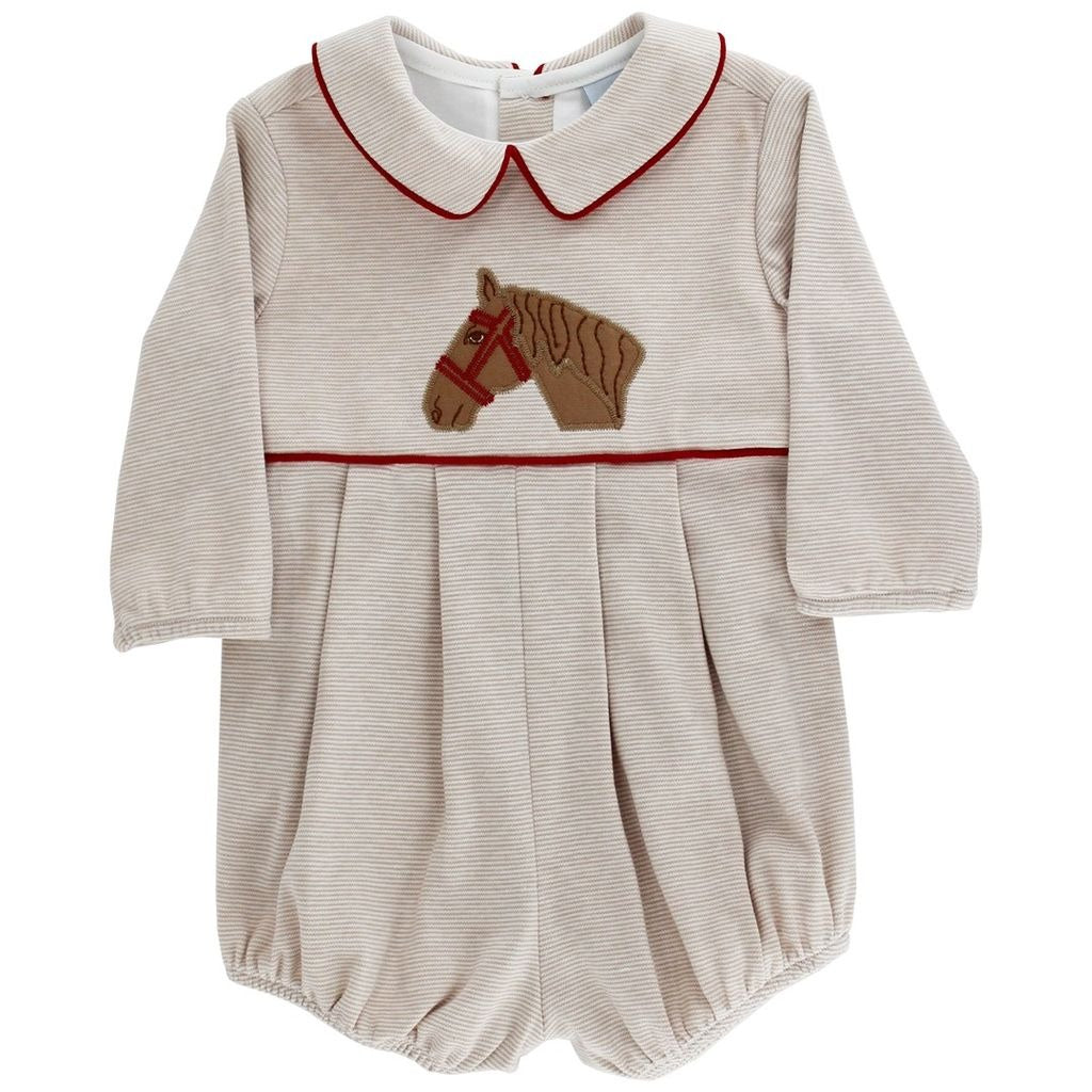 Bailey Boys Pony Pals Knit Infant Bubble 25506-KIBB 5208