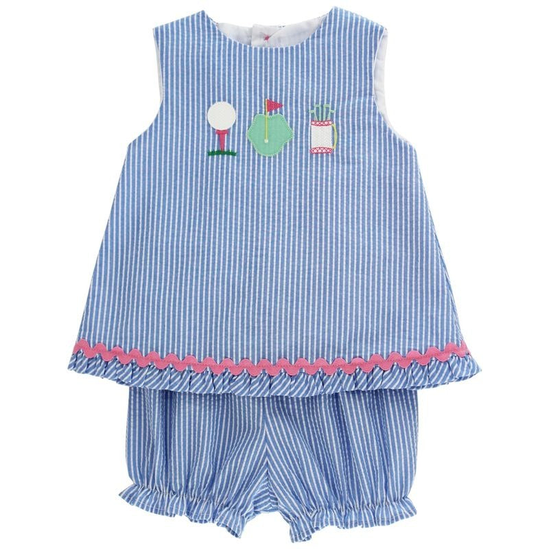 Bailey Boys Mini Mulligans Criss Cross W/Bloomer 26109-CCB 5301