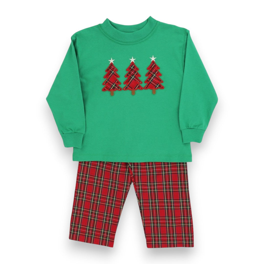 Bailey Boys Festive Trees Boys Pant Set 26512-PTSB 5309