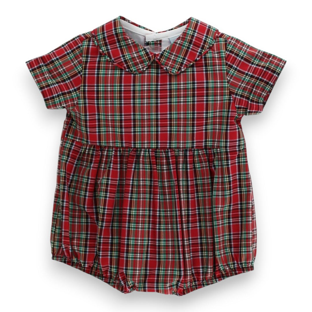 Bailey Boys Tartan W/Navy Cord Dressy Bub Short 26606-DBS 5309
