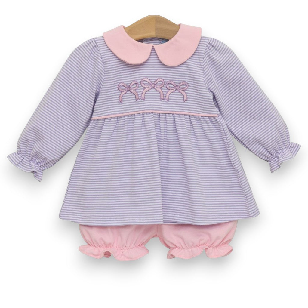 Trotter Street Kids Bows Bloomer Set TSK-02798