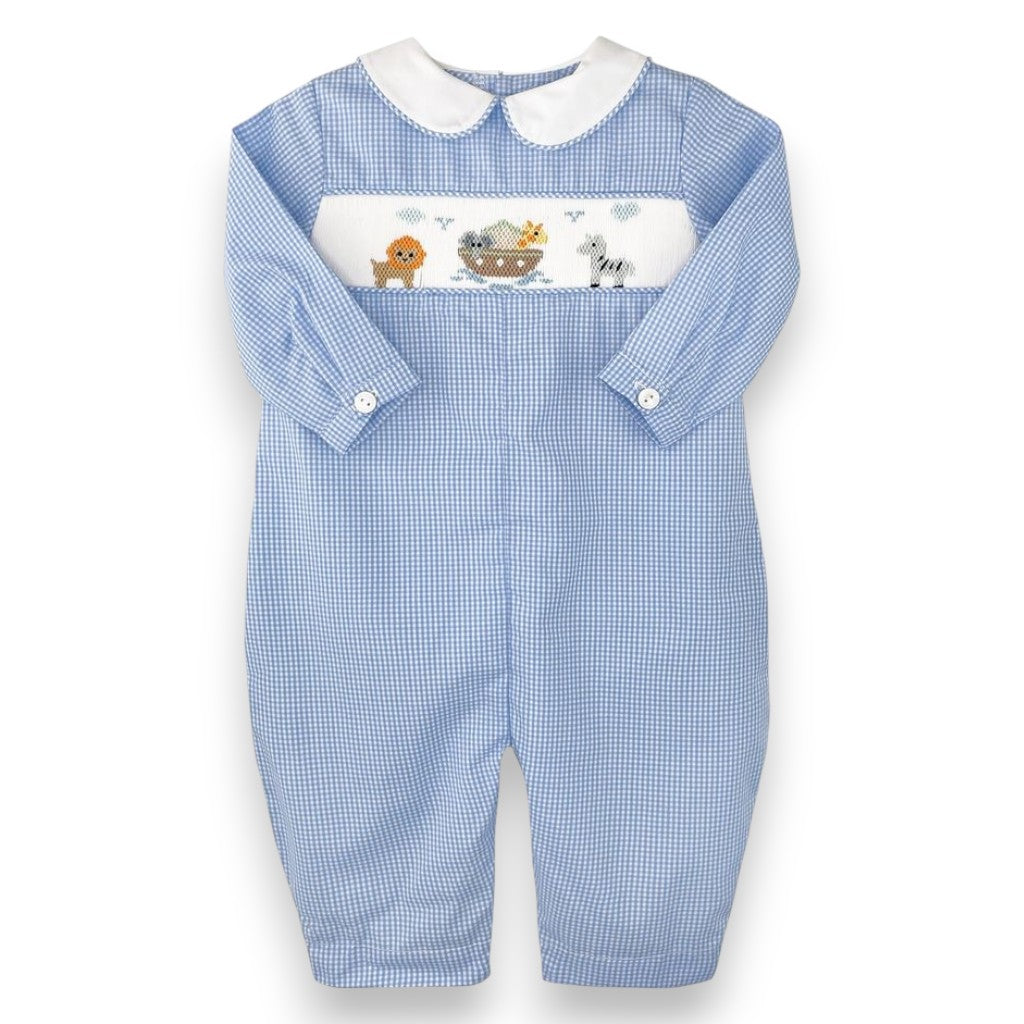 Petit Ami Longall W/Noah's Ark Hand Pix Smocking 3816 5307