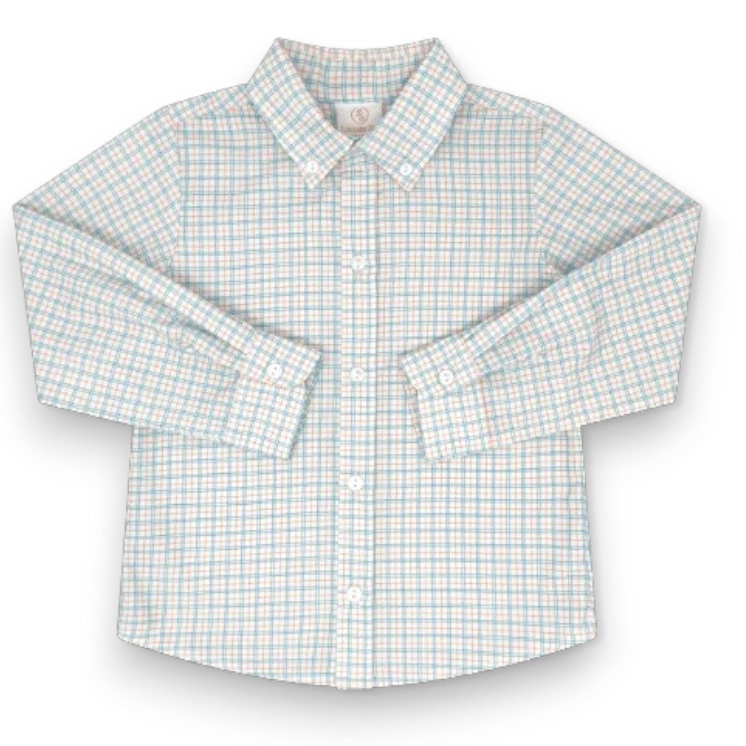 Lullaby Set Brees Button Down Countryside Plaid 5307