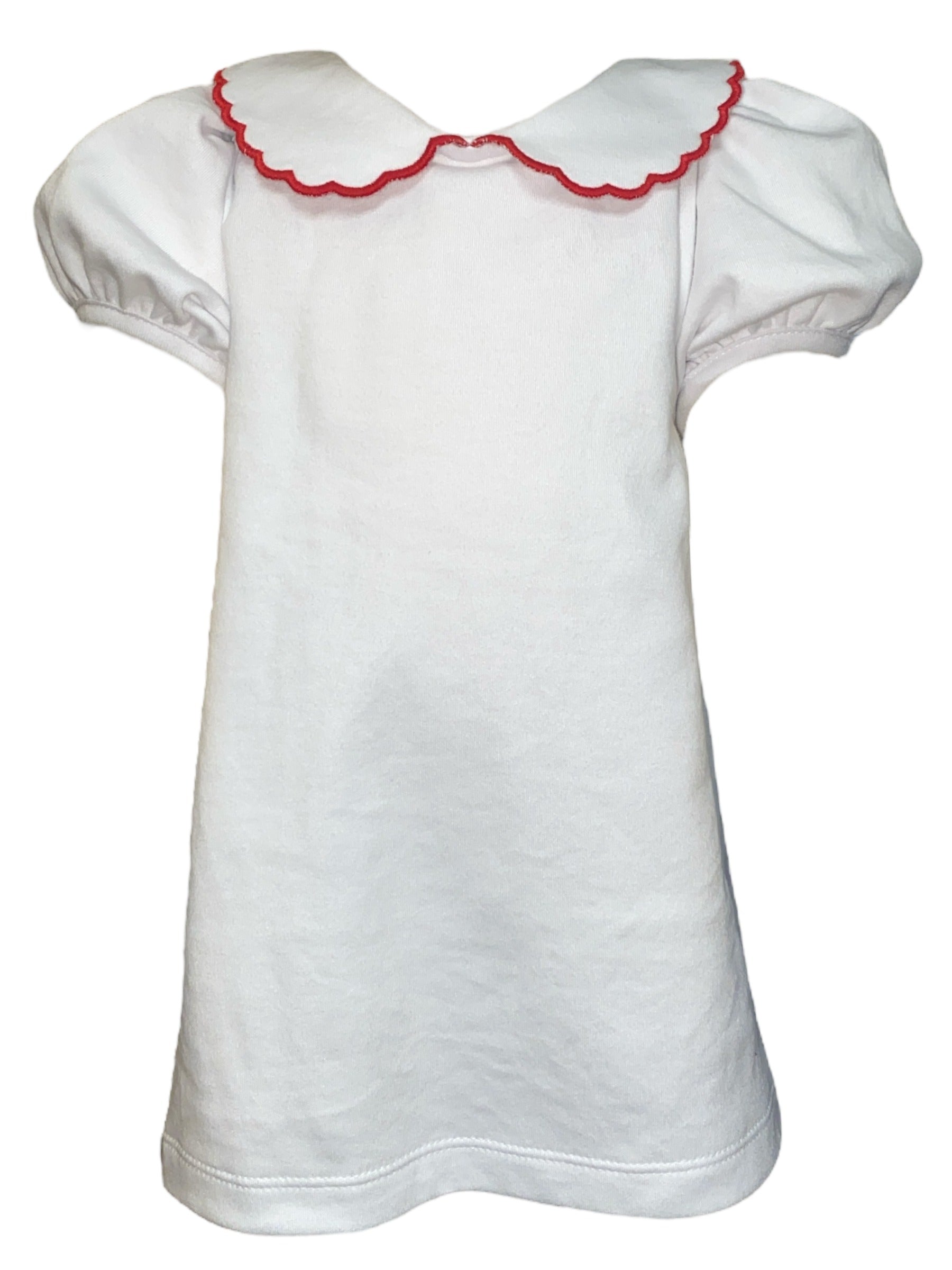 Name Dropper PL Kendall Collar Blouse White Broadcloth 5201