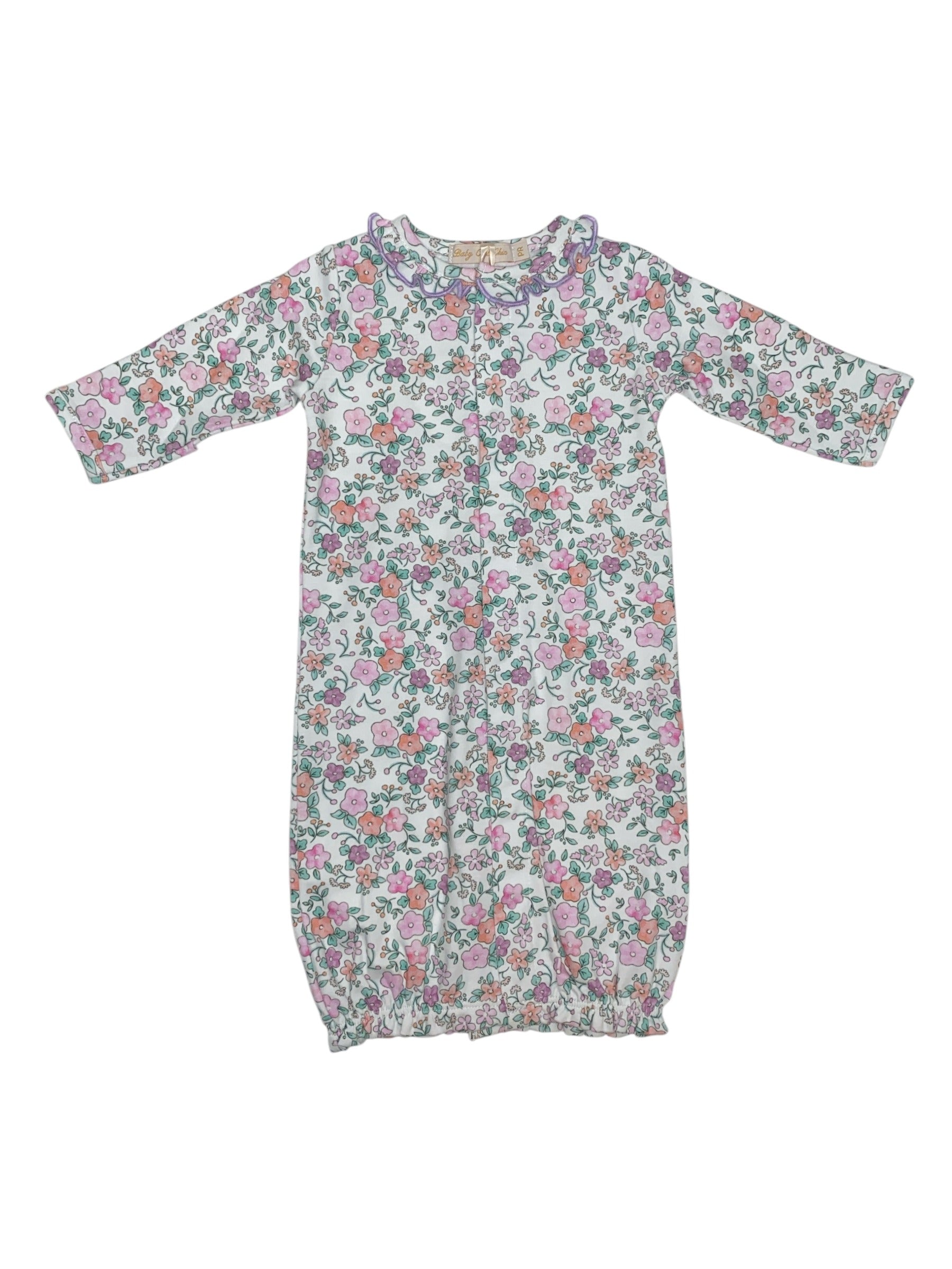 Baby Club Converter Gown w/Ruffle Spring 25 5201