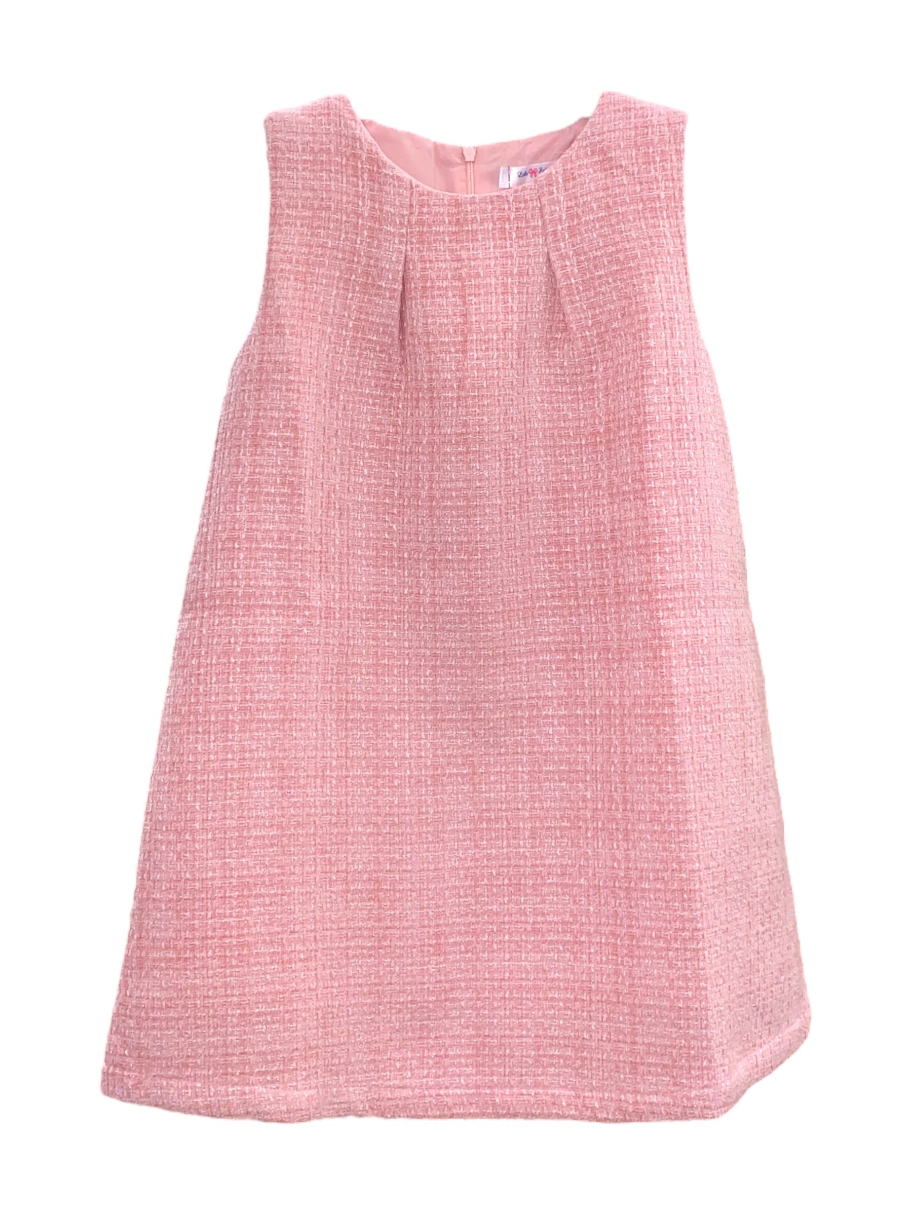 Lulu Bebe Lt Pink Sleeveless Dress Amelia-LPKT 5208
