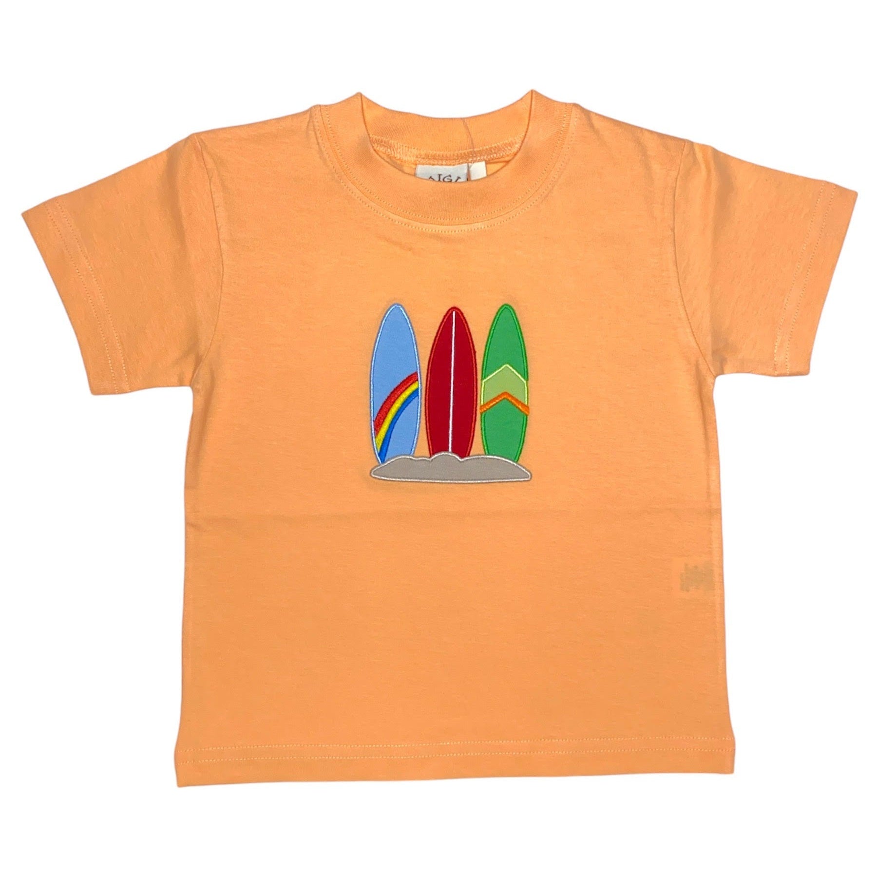 Luigi Boys S/S T-Shirt Three Surfboards Orange t001-M5043-98 5212