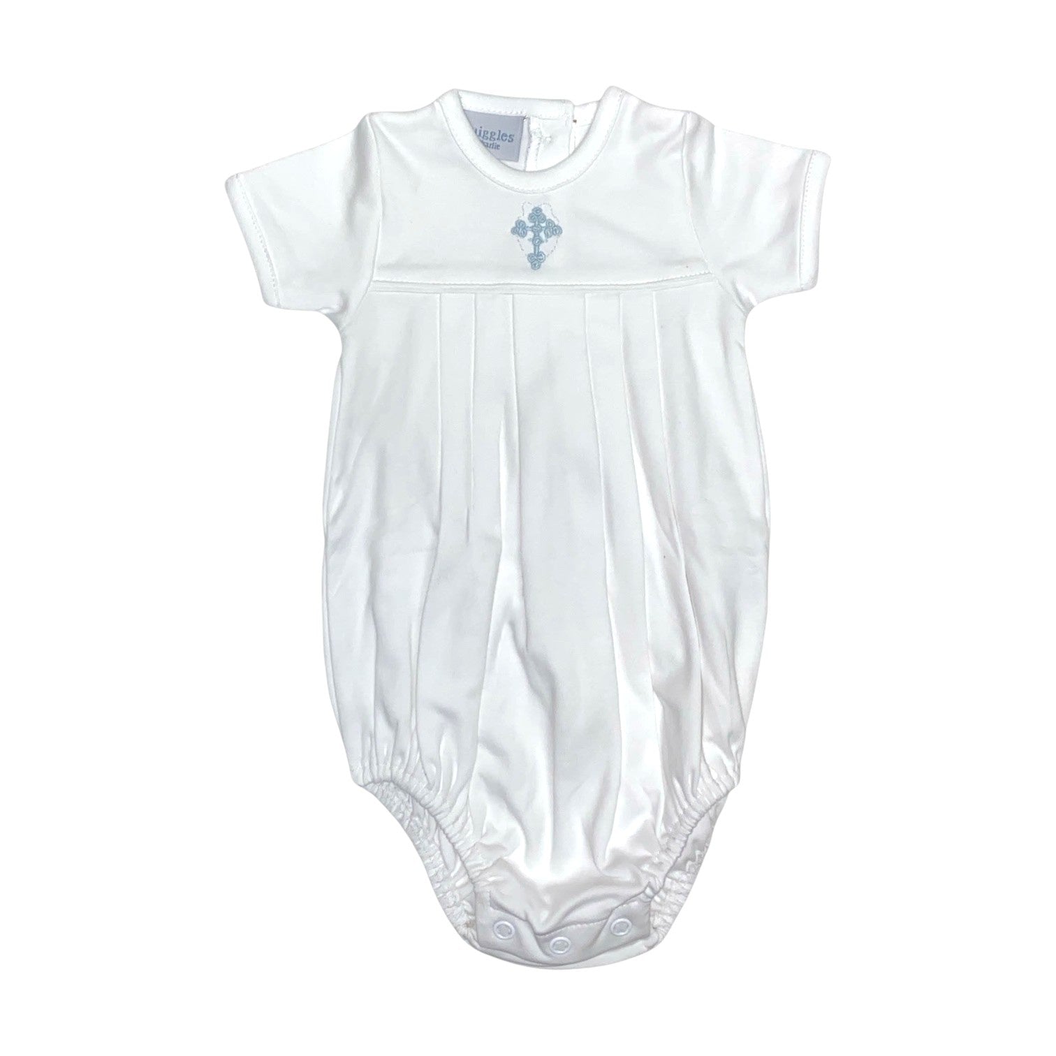 Squiggles Mini Blue Cross Pleated Bubble W/53 53/M60/01 5301