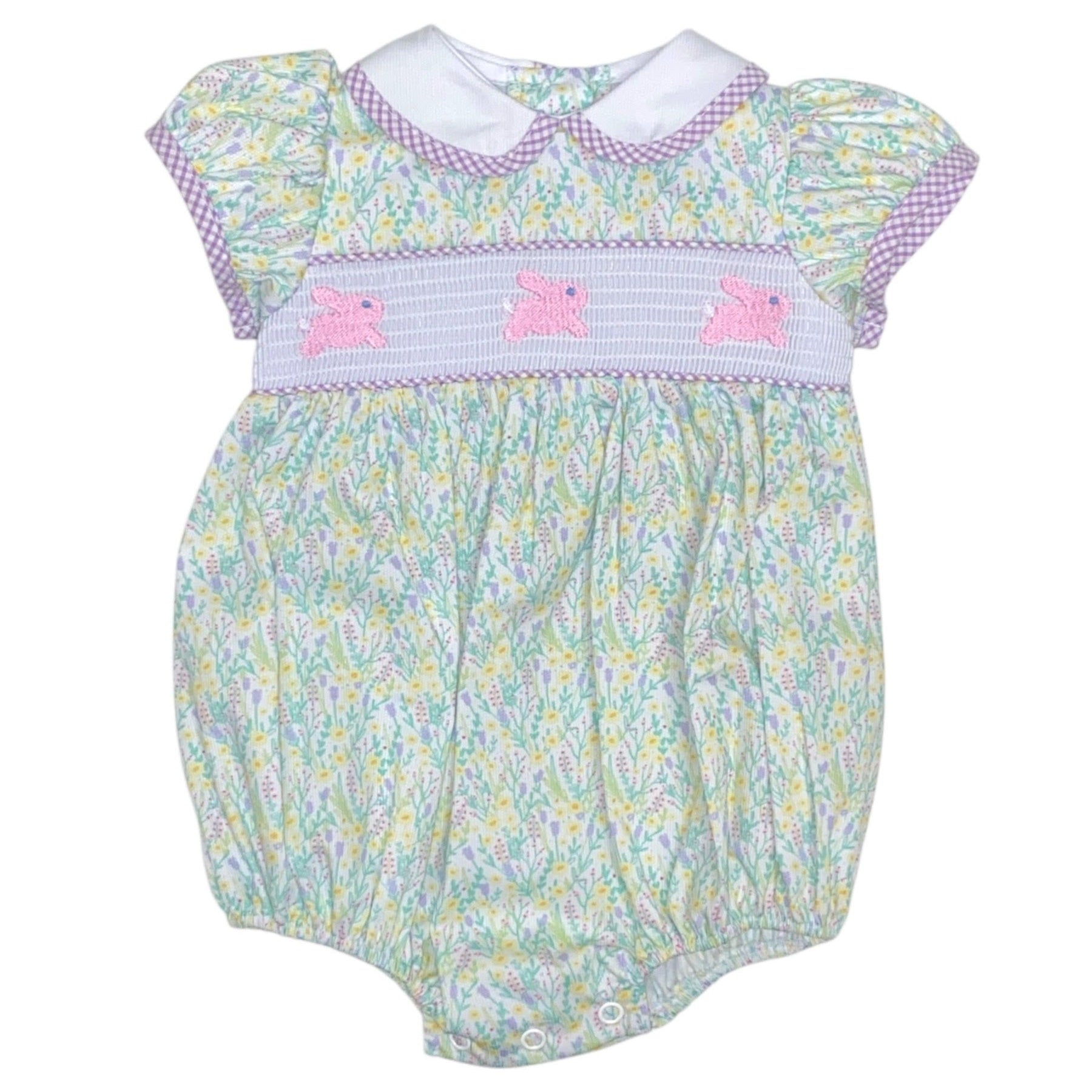 Zuccini Flower Garden Daria Bubble Flowers Garden Print 5301