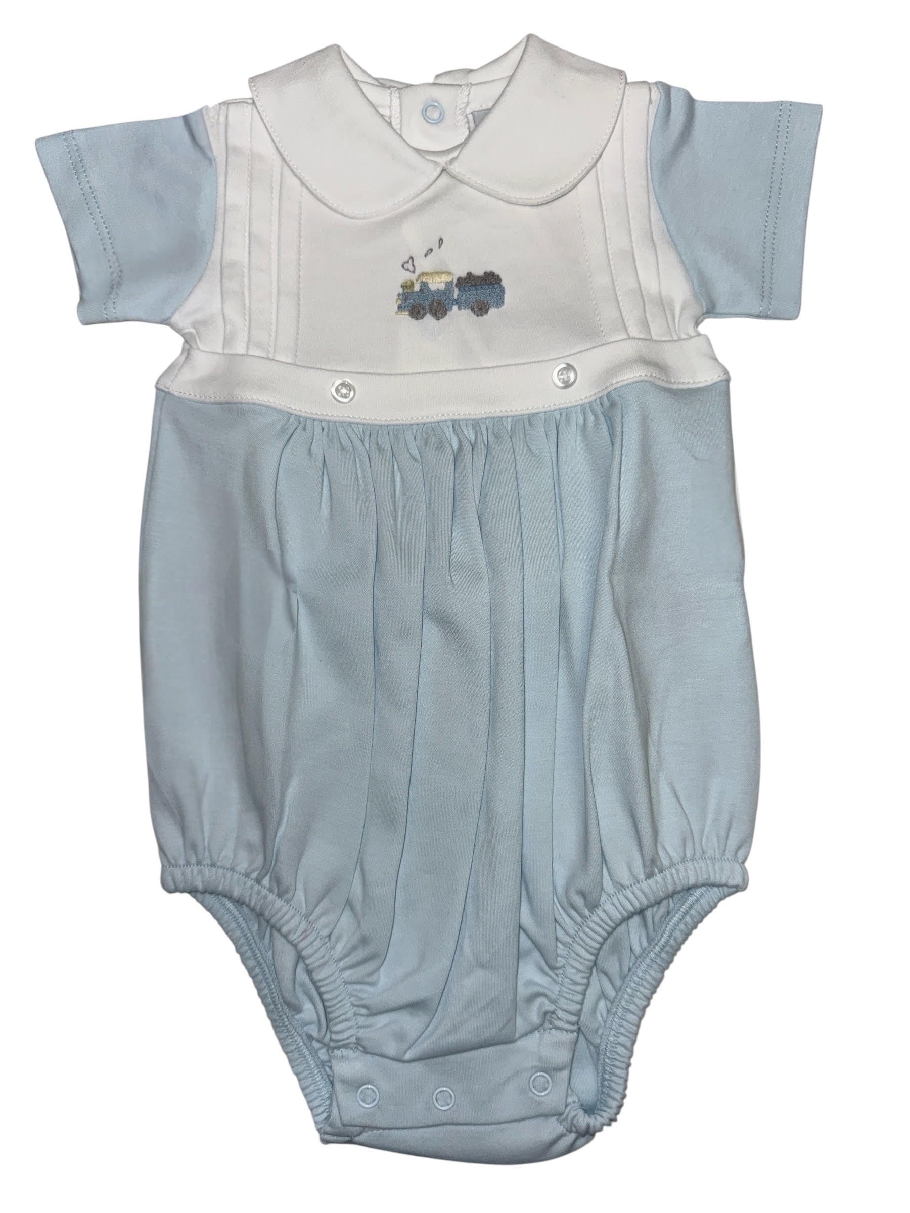 Squiggles Train Engine W/Coal Car Short Boy's Collared Bubble 366S/108/53 5301