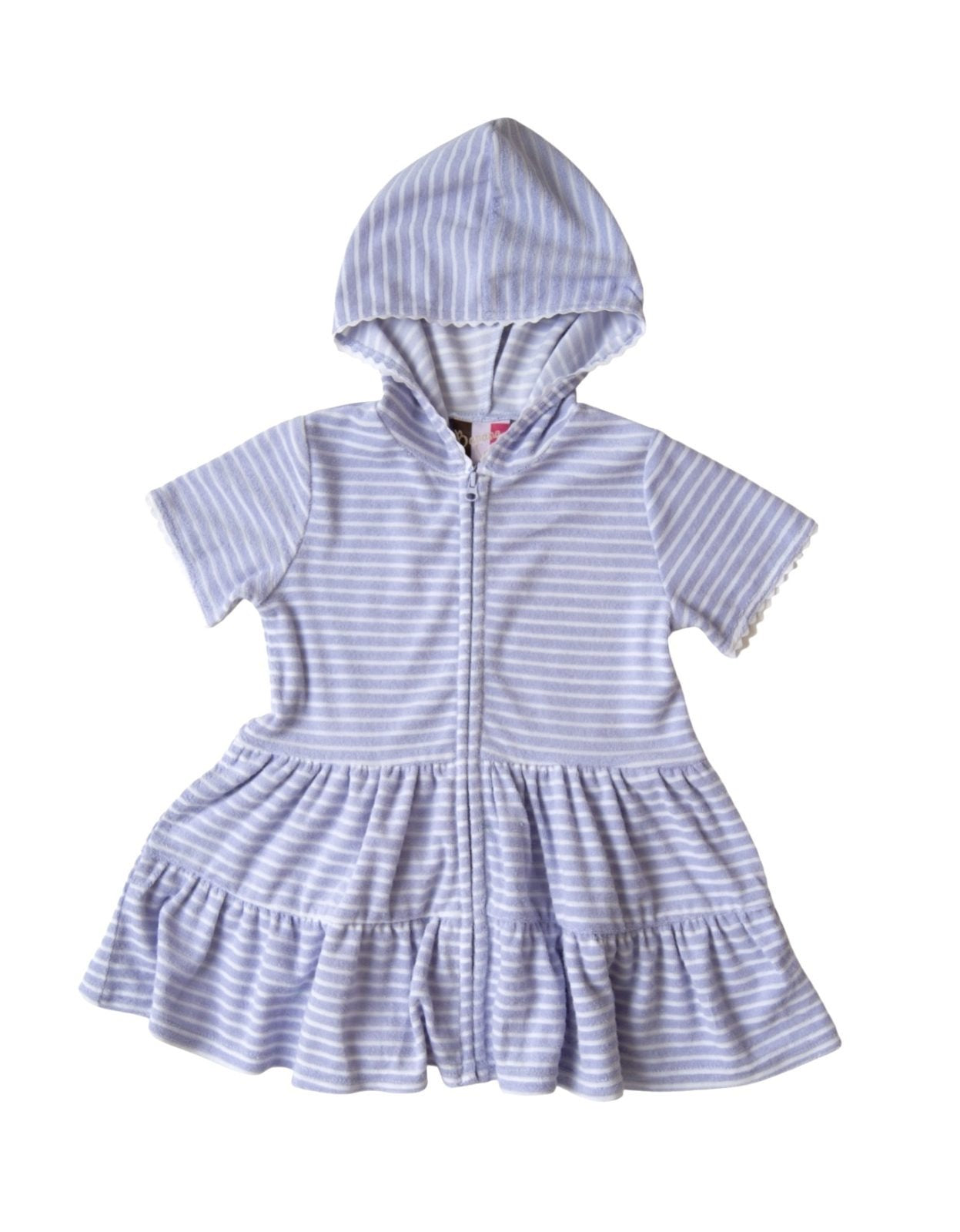 Banana Split Lavender Stripe Swim Cover Up 375 5302