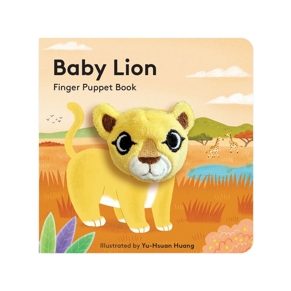 Chronicle Baby Lion: Finger Puppet Book