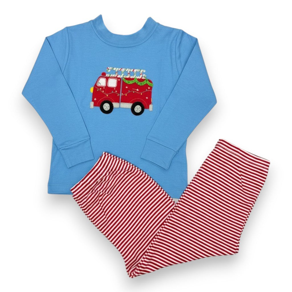 Squiggles Rescue Frank Set W/Crew Neck Shirt & Red Stripe Pants 755/127 5307