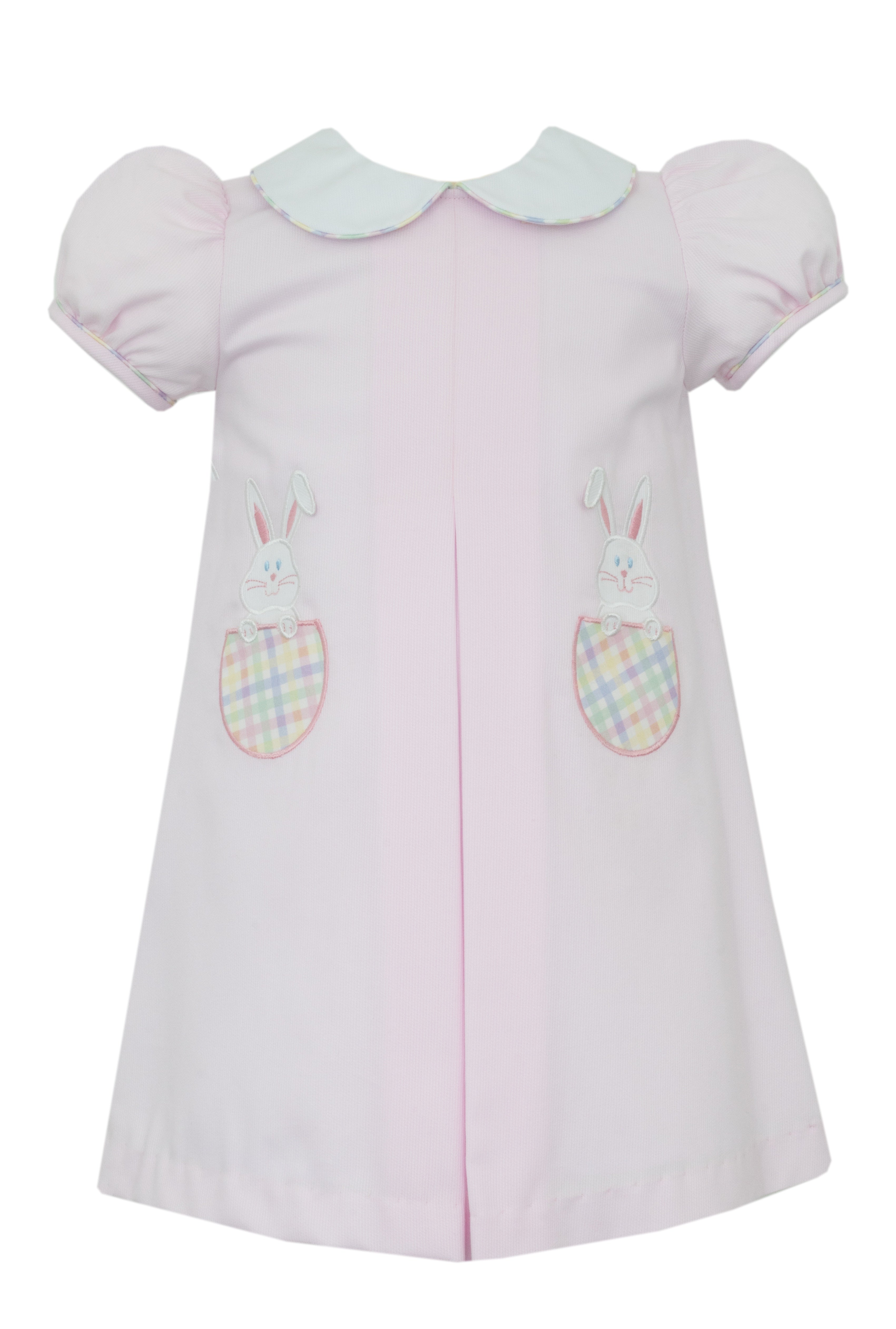 Claire & Charlie Bunny Pink Pique A-Line Float W/Side Pockets 5001D-CS26 5212