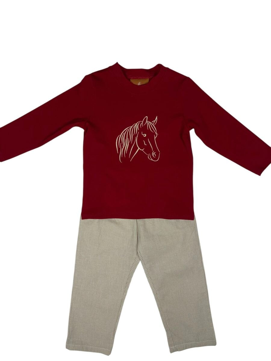 Millie Jay Hank the Horse Boys Pant Set 543 5208