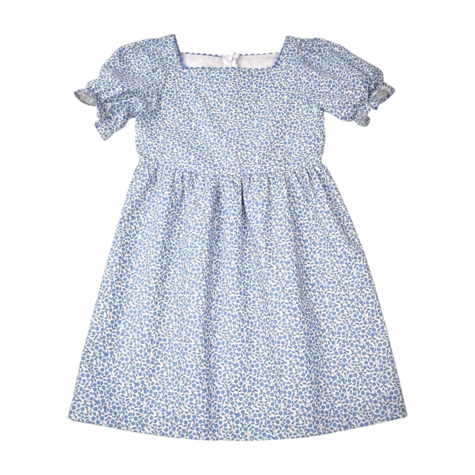 Maggie Breen Vintage Floral Puff Sleeve Dress 75061 5207