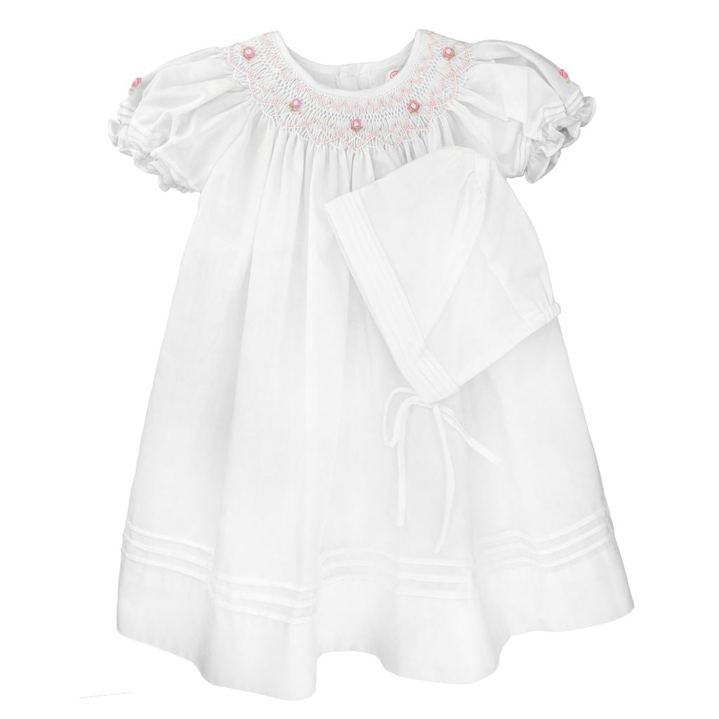 Petit Ami Bishop Dress With Heart Smocking 5612/5712/5812 5212