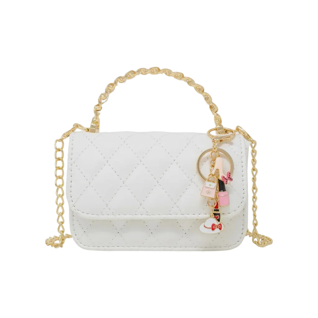 Tiny Treats Classic Link Chain Top Handle Handbag