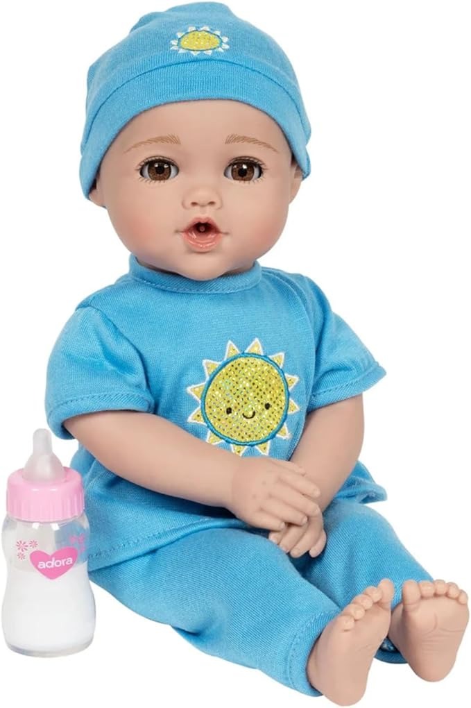 Adora NurtureTime Interactive Baby Doll, Clothes, & Accessories Set