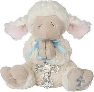 Ganz Serenity lamb with crib cross