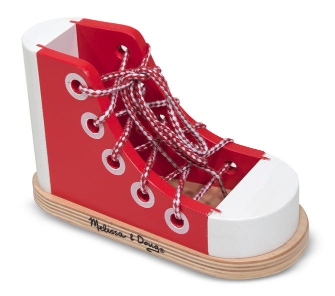 Melissa & Doug lacing shoe