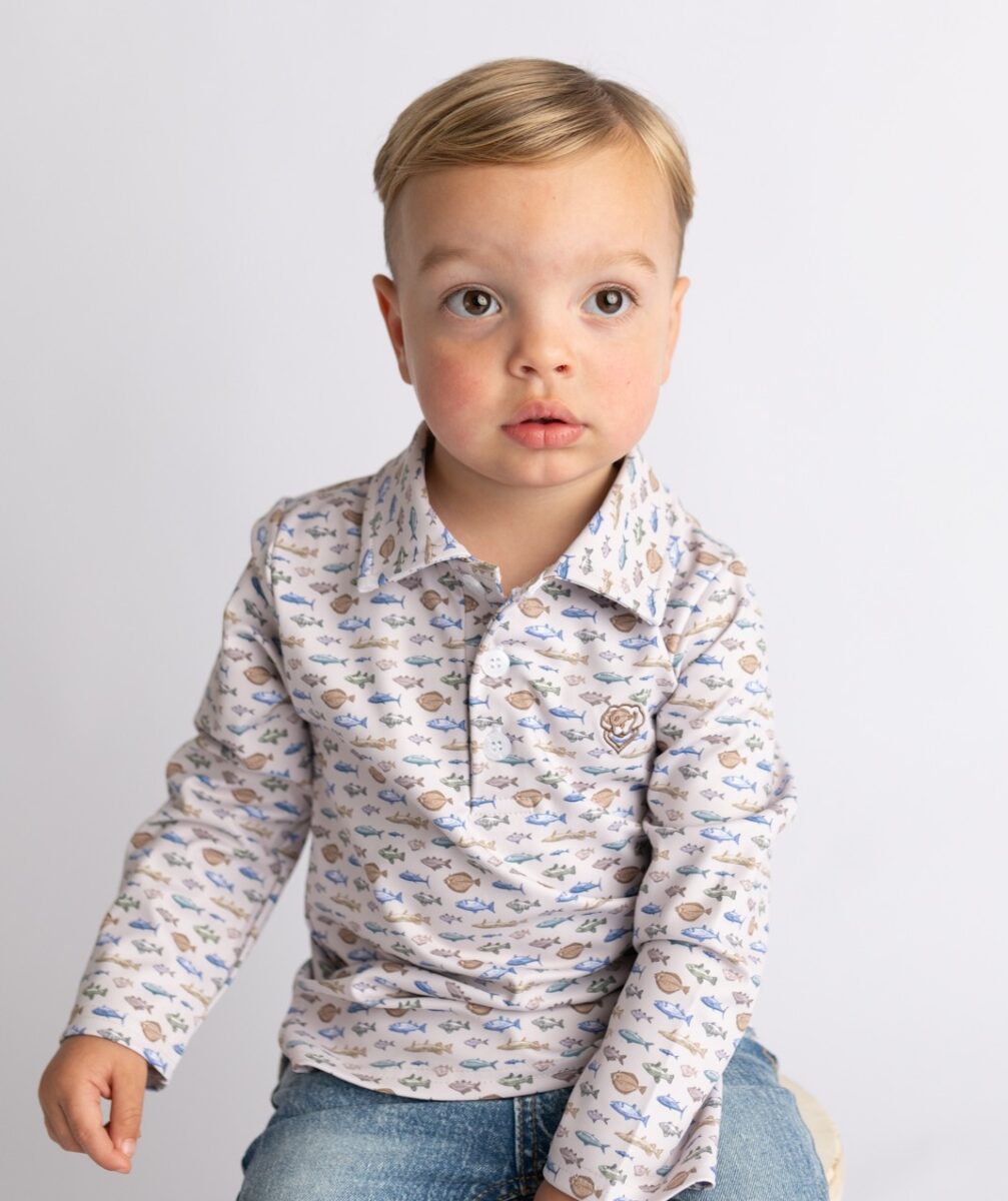 Millie Jay Damian LS Shirt - Fish 644-fw26