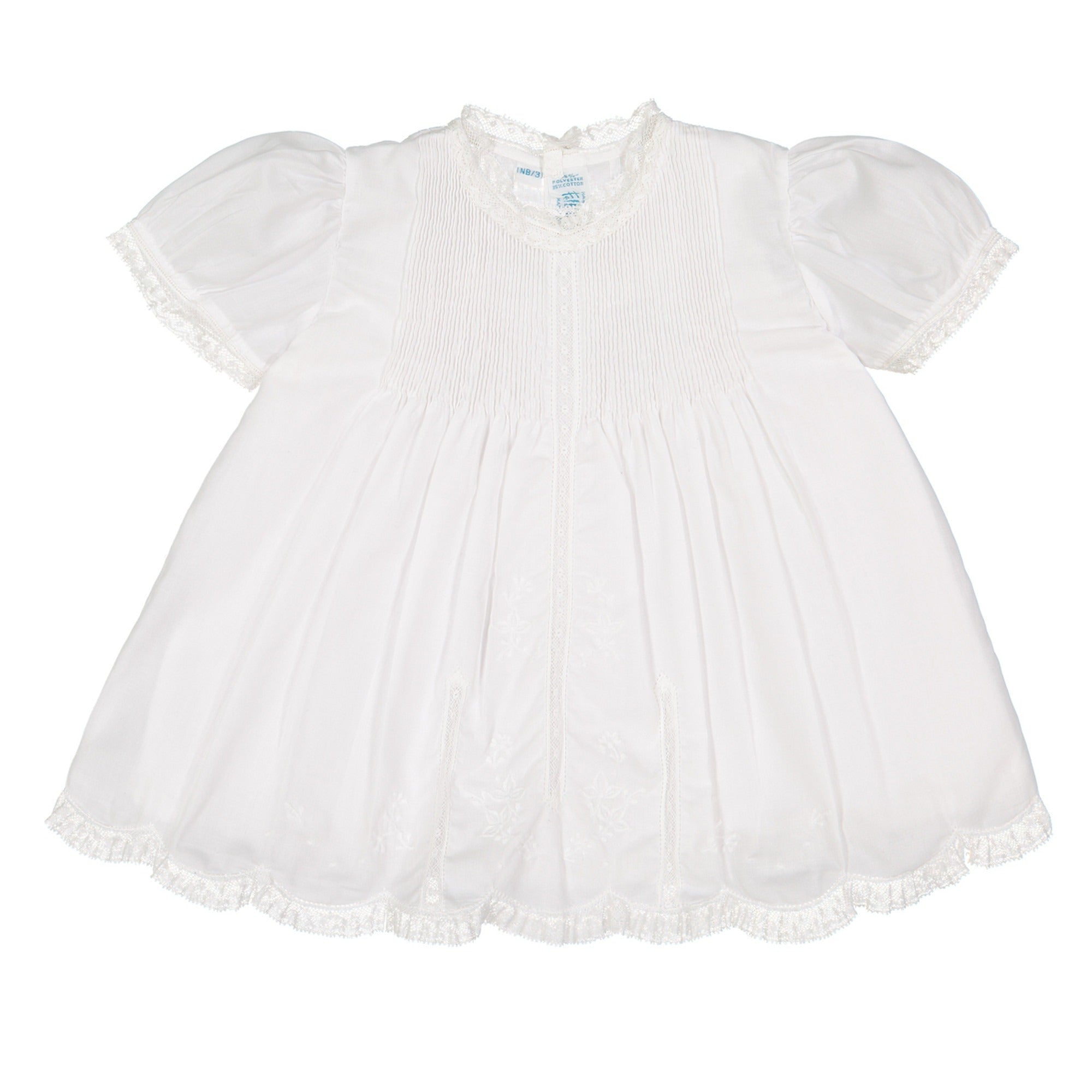 Feltman Brothers Lace Trim Slip Dress NB 6564 5002