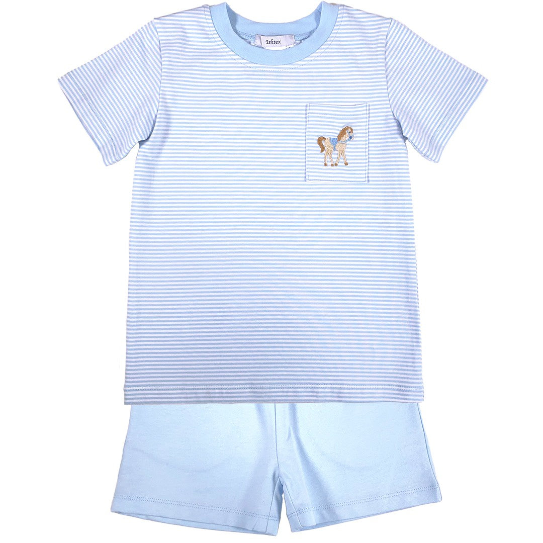 Ishtex Horse Boy's Short Set 6S111 53903