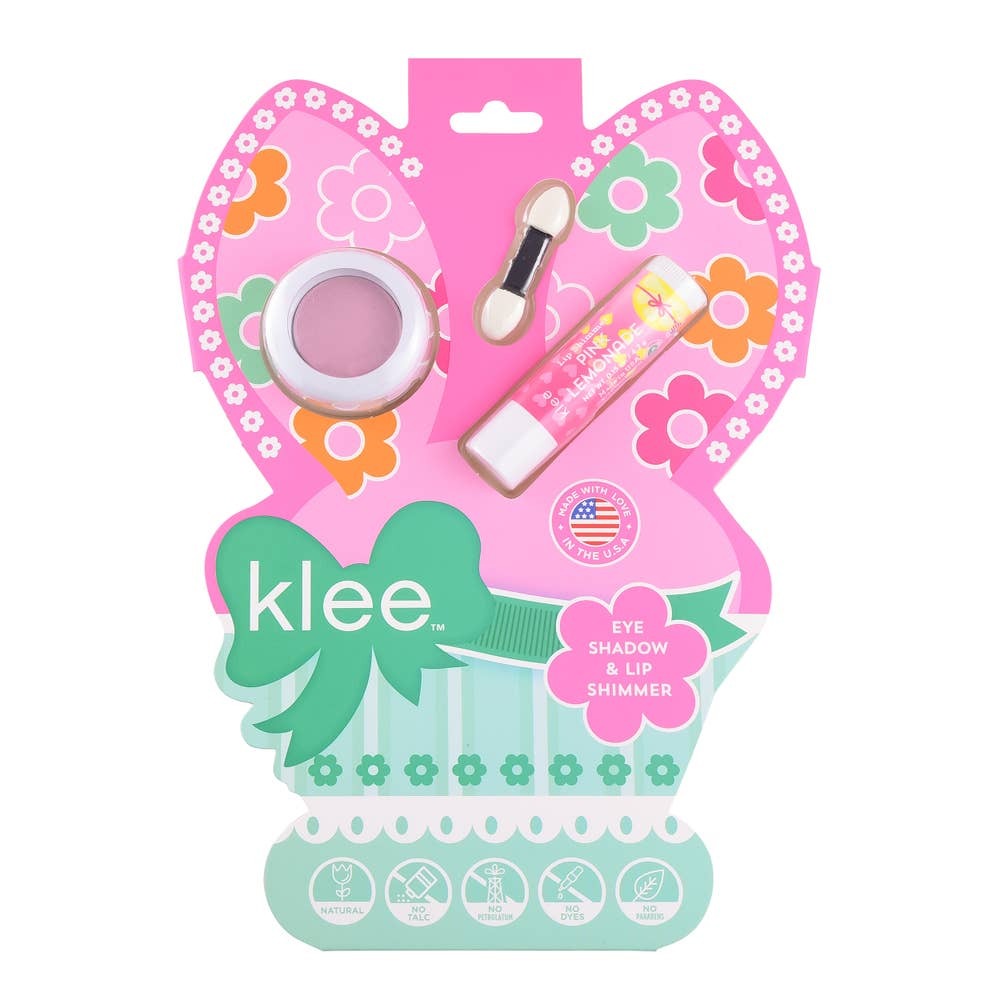 Klee Eye Shadow and Lip Shimmer Set