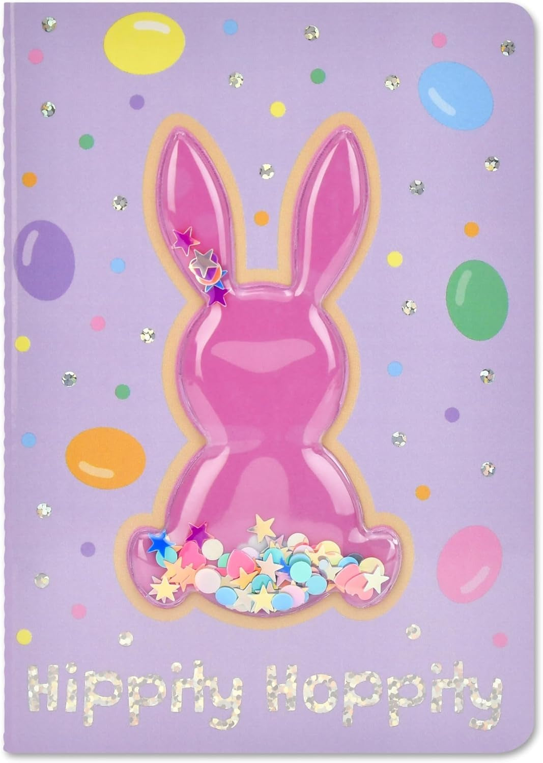 iScream Glitter Bunny Mini Journal