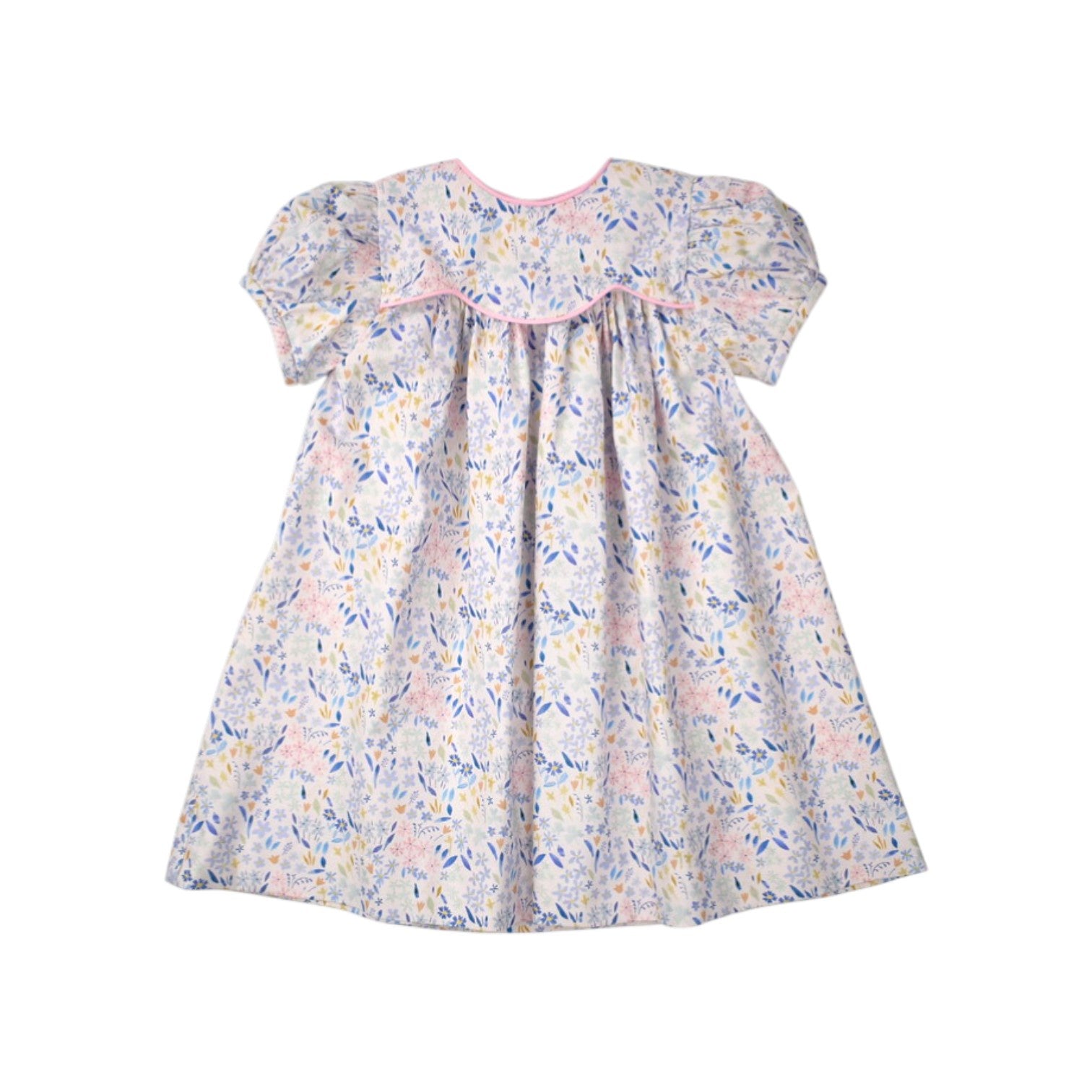 Funtasia Too Float Dress Blue Bell Print 76560A 5301