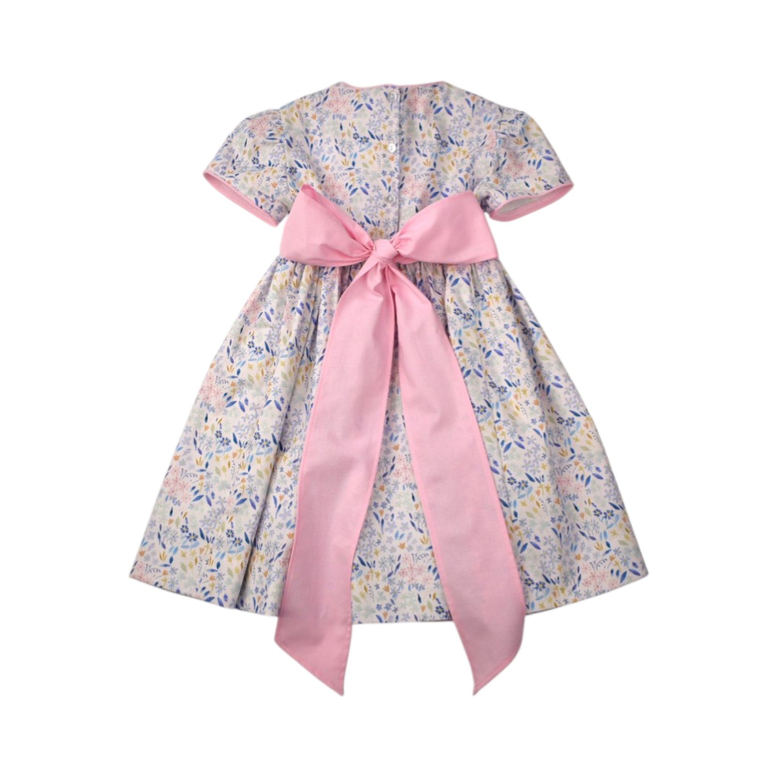 Funtasia Too Blue Bell Print Waistline Dress 76561 5301