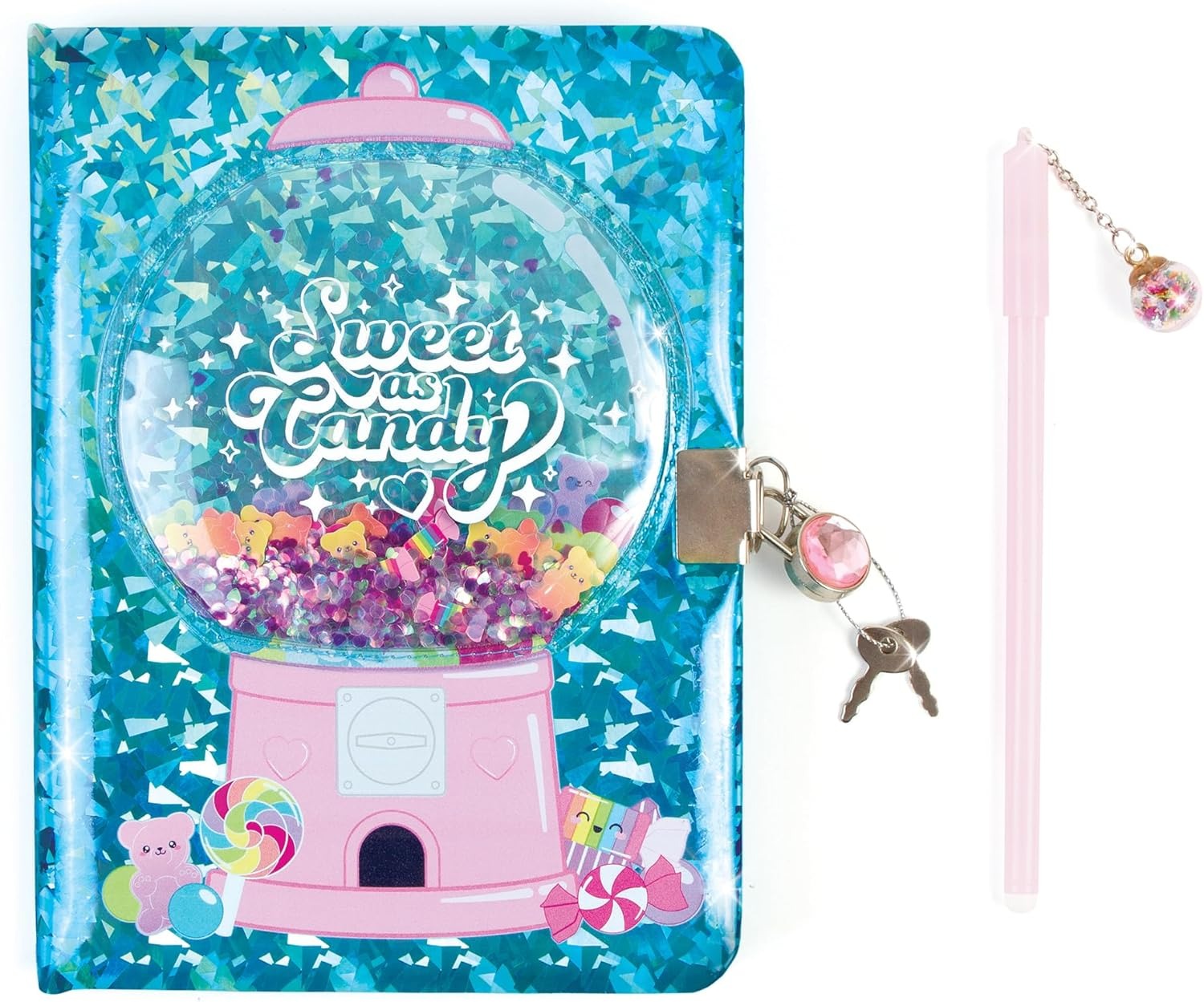 Make it Real Bubble Gum Locking Journal