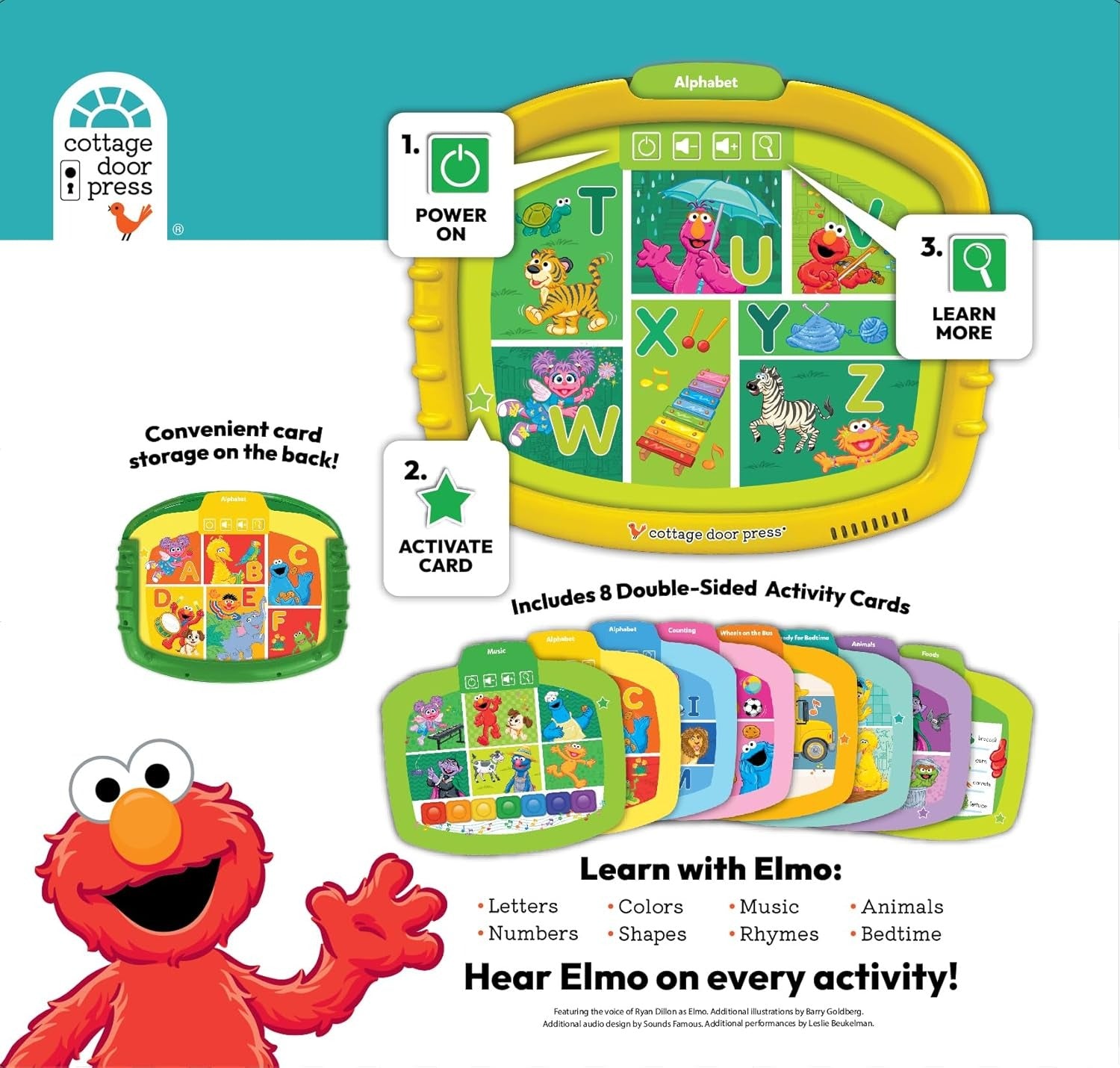 Cottage Door Press Sesame Street Early Learning Act pad