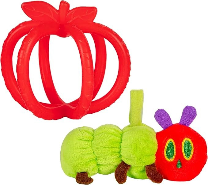 Kids Pref VHC silicone apple and rattle set