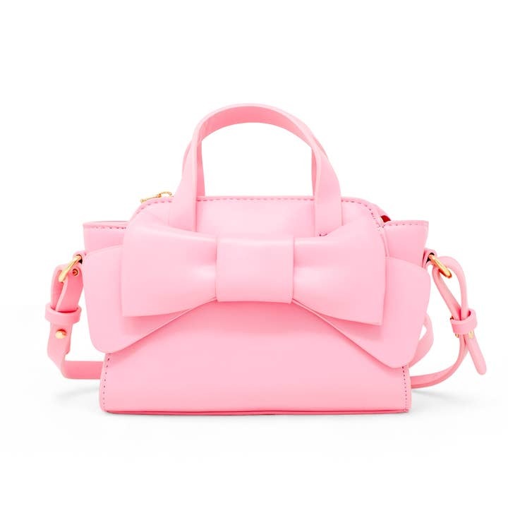 Tiny Treats Big Bow Baguette Handbag - Pink